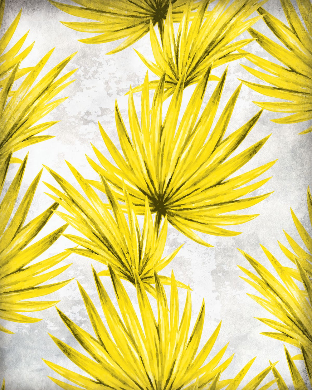Yellow Palm Leaves