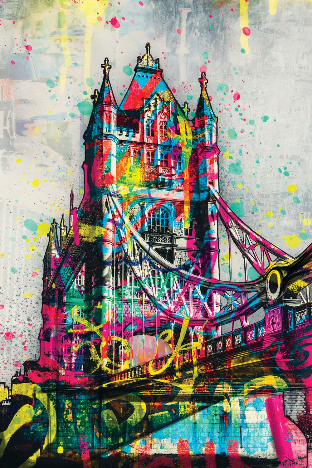 London Bridge Paint Splash