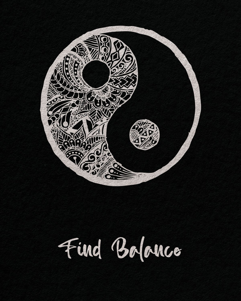 Find Balance Yin Yang