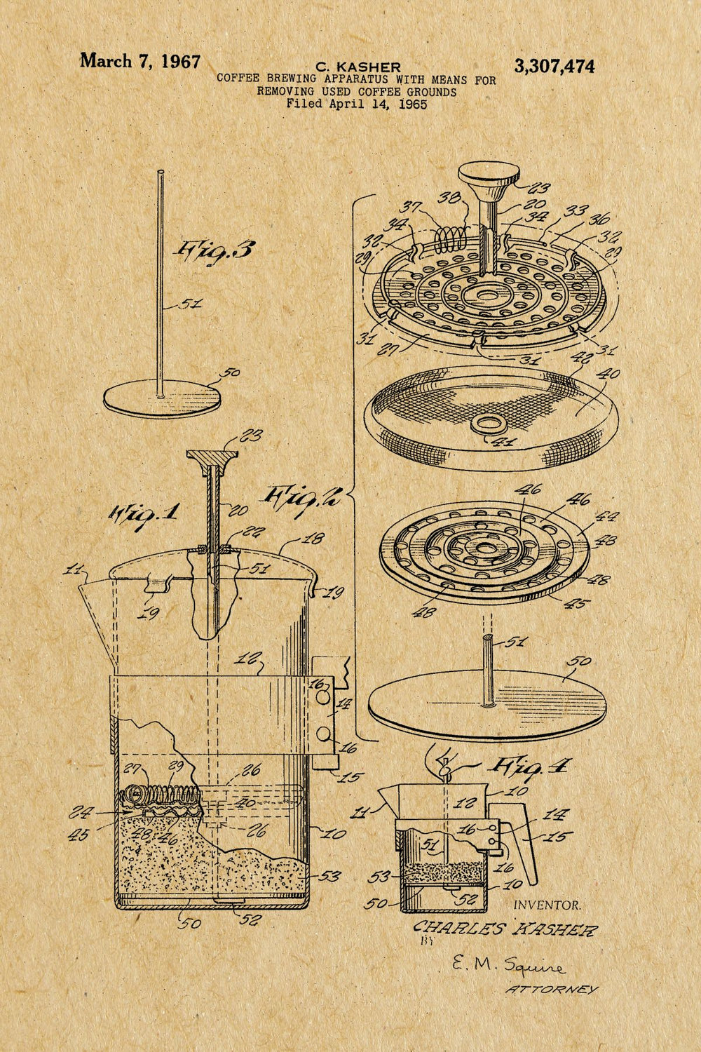 Coffee Brewing Apparatus Patent