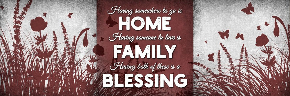 Home And Family Blessing Quote