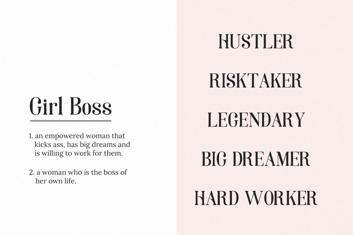 Girl Boss Diptych