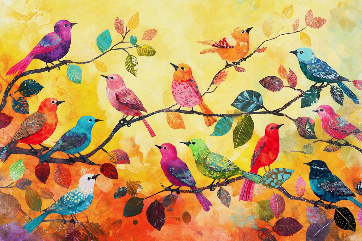 Festive Birds