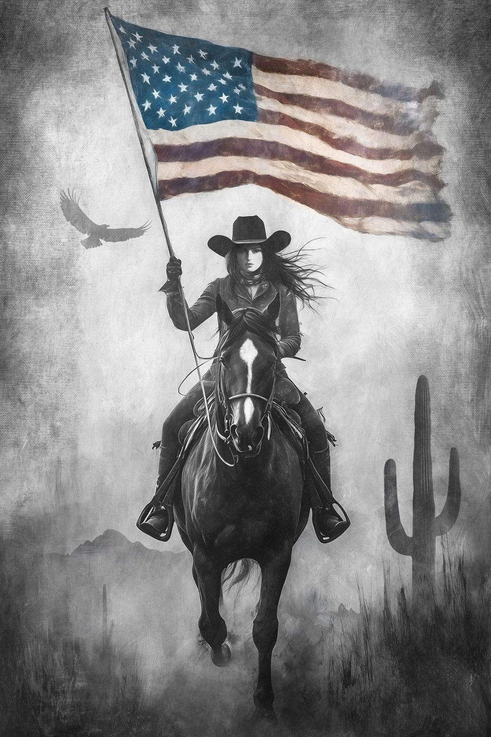 Patriotic Cowgirl