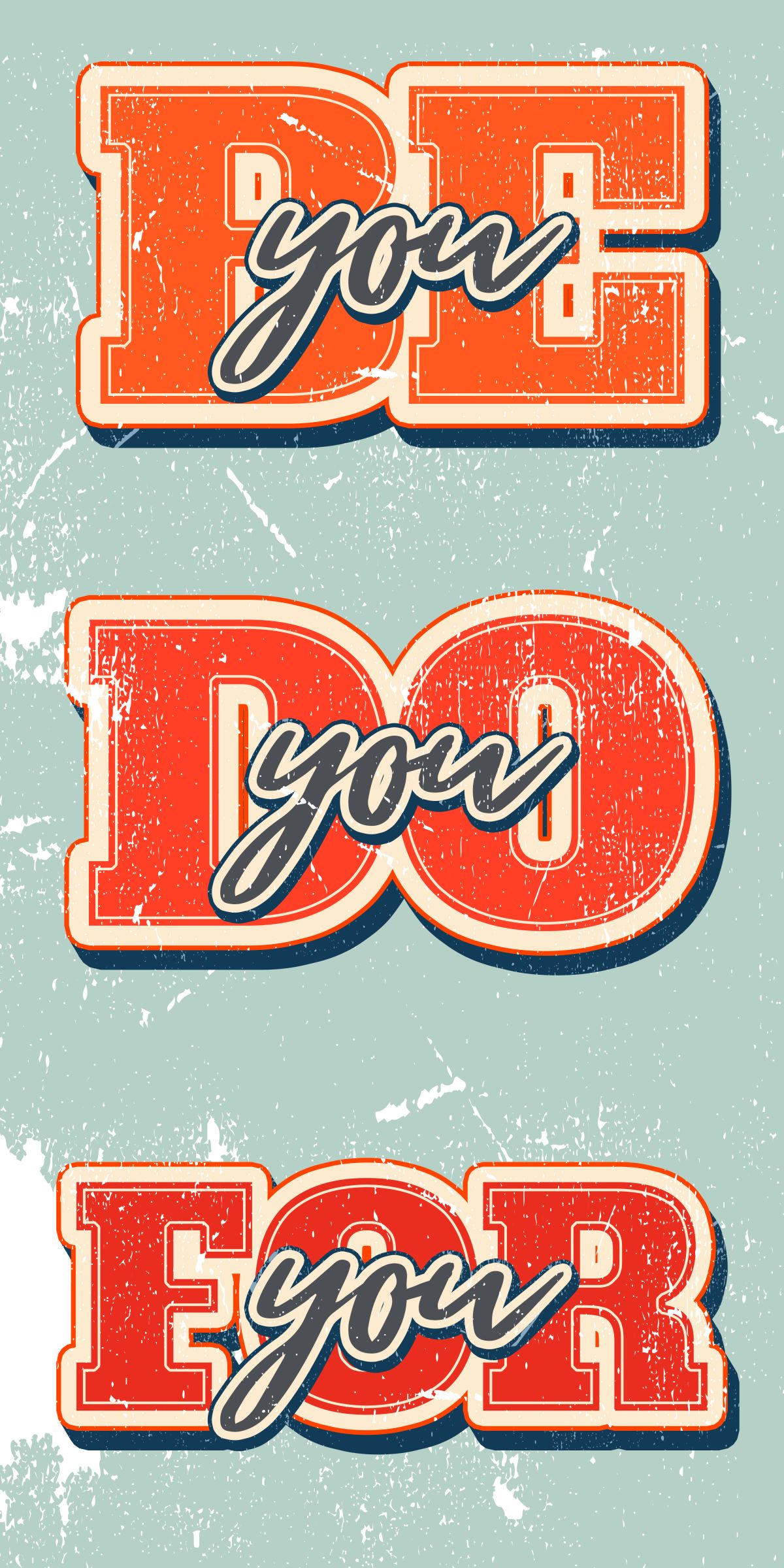 Be You For You Typography