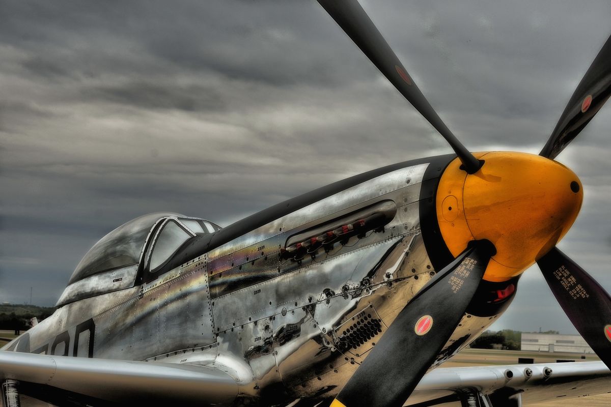 Mustang Fighter Airplane