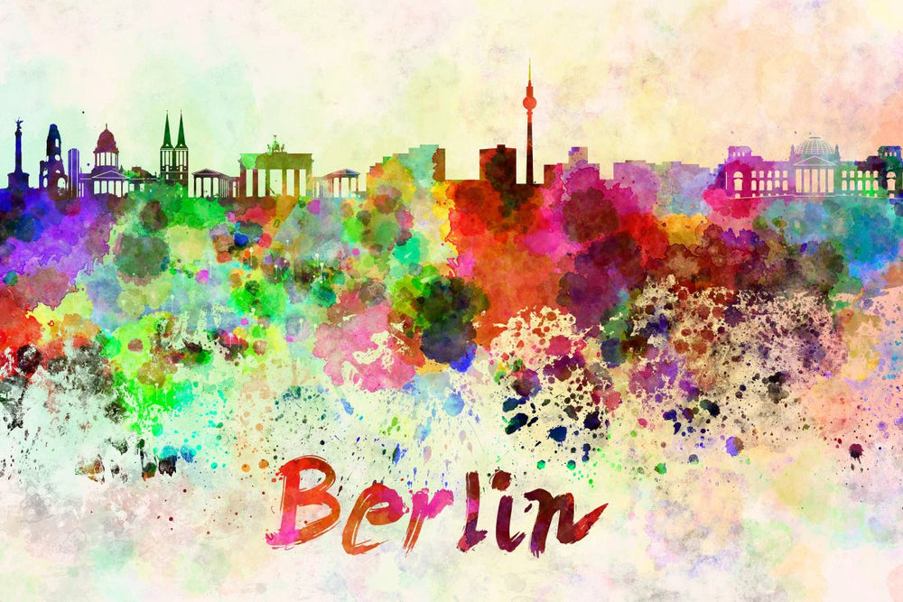 Berlin Skyline Colors