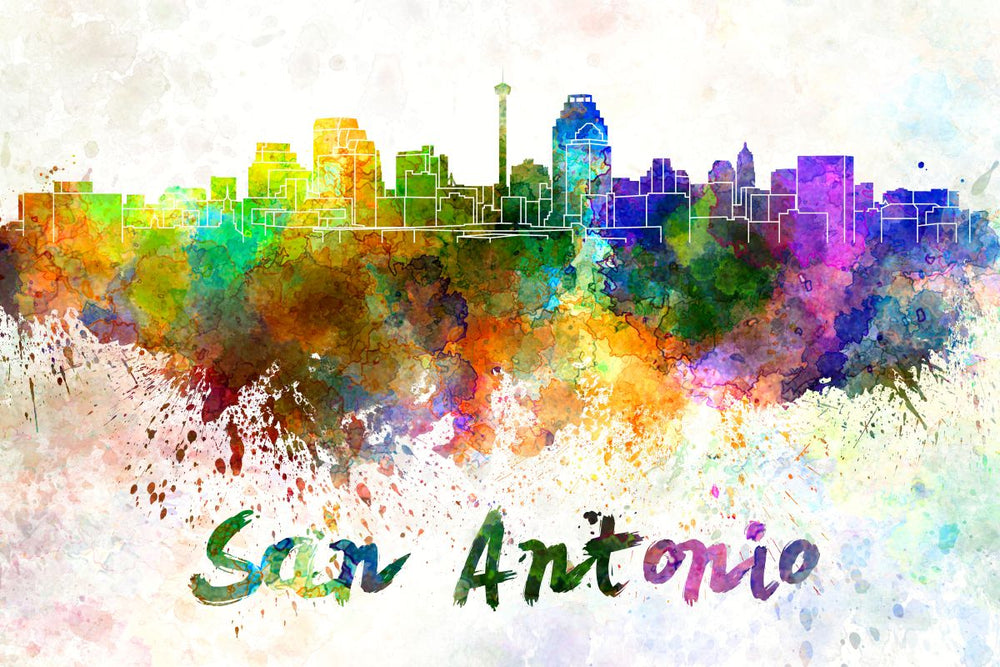 San Antonio Skyline Colors