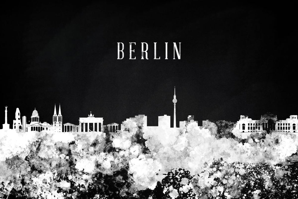 Berlin Skyline BW