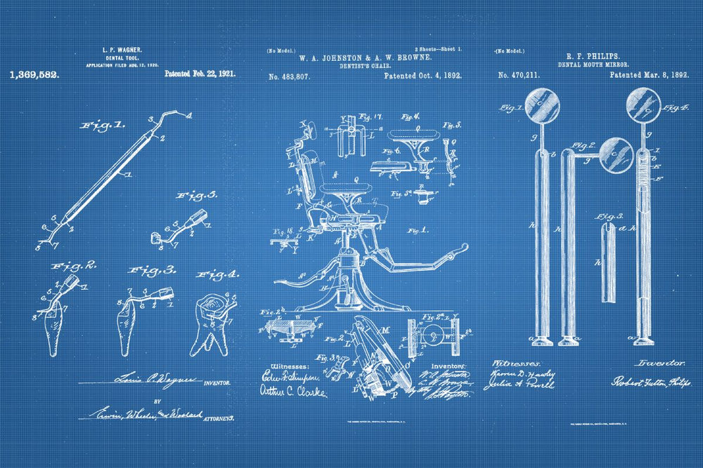 Dental Clinic Tools Blueprint