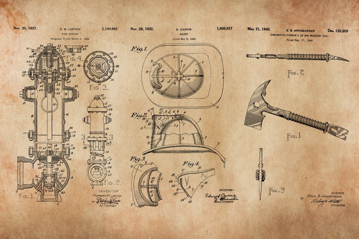 Firefighter Equipment Patent