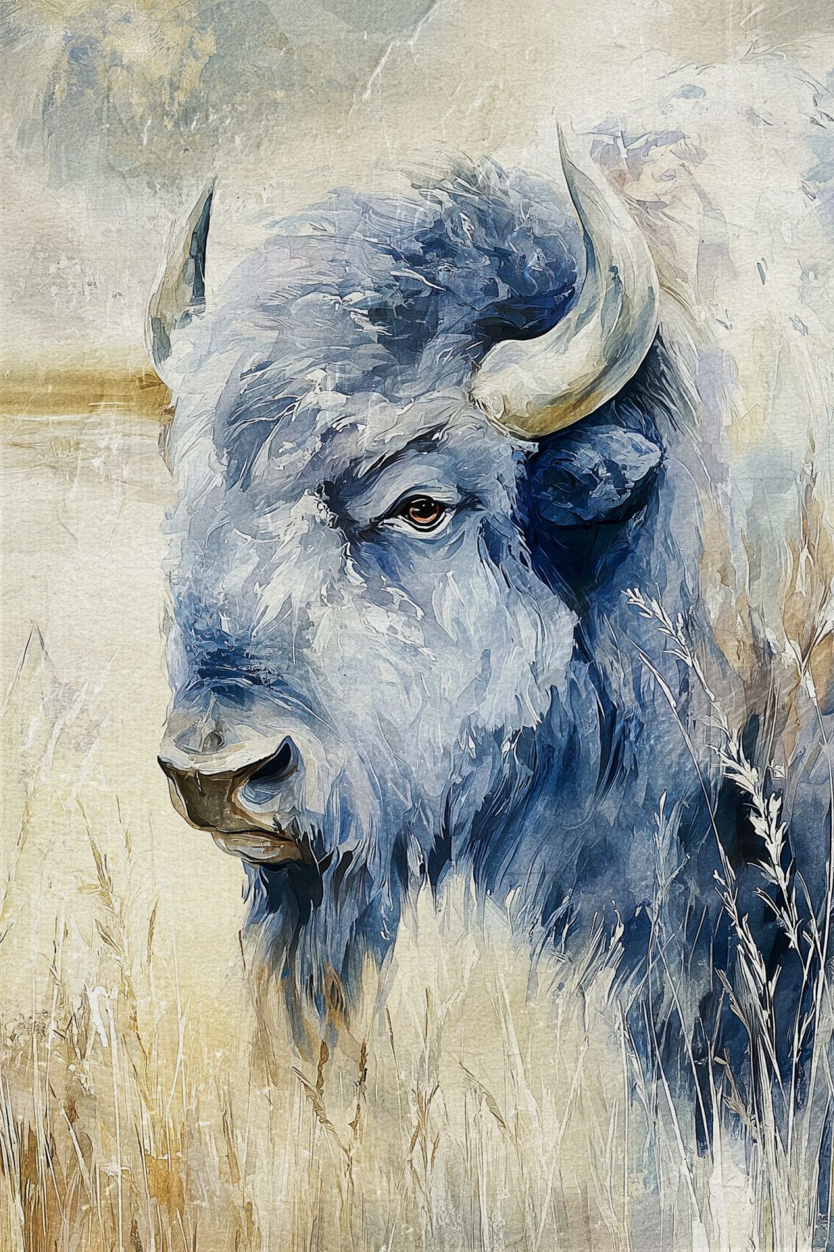 Staring Bison