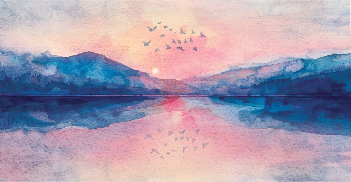 Birds In Formation I