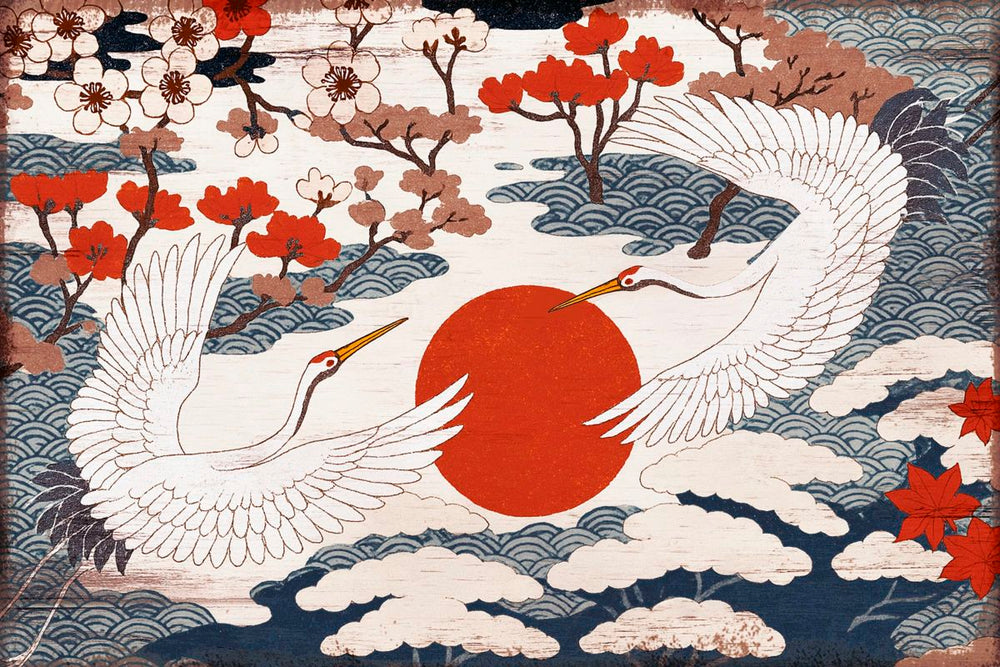 Japanese Crane Dance