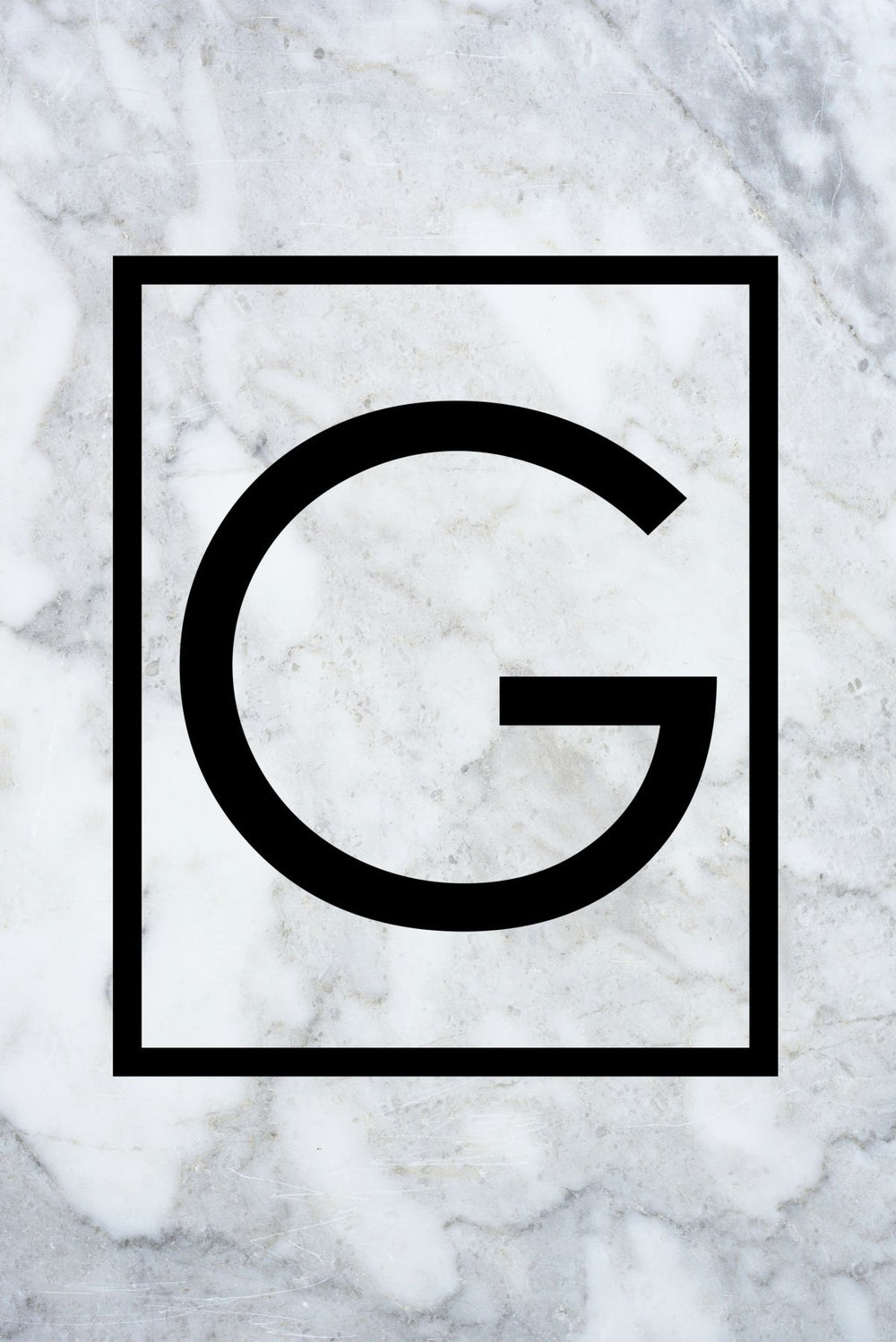 Marble G Monogram