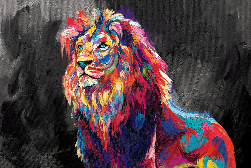 Lion's Pride Abstract Color