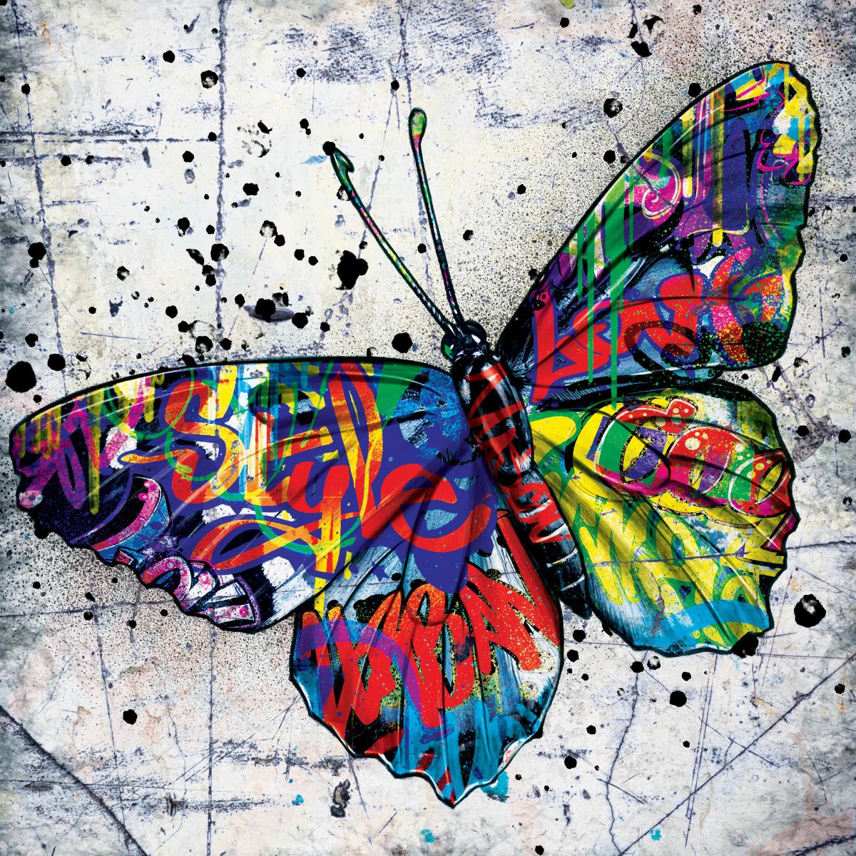 Butterfly Graffiti