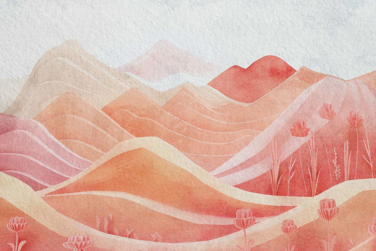 Layers Of The Mountain Range
