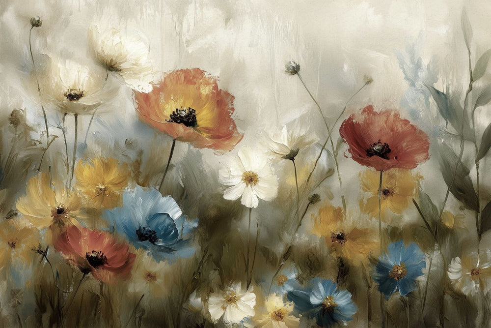 Meadow's Gentle Blossoms