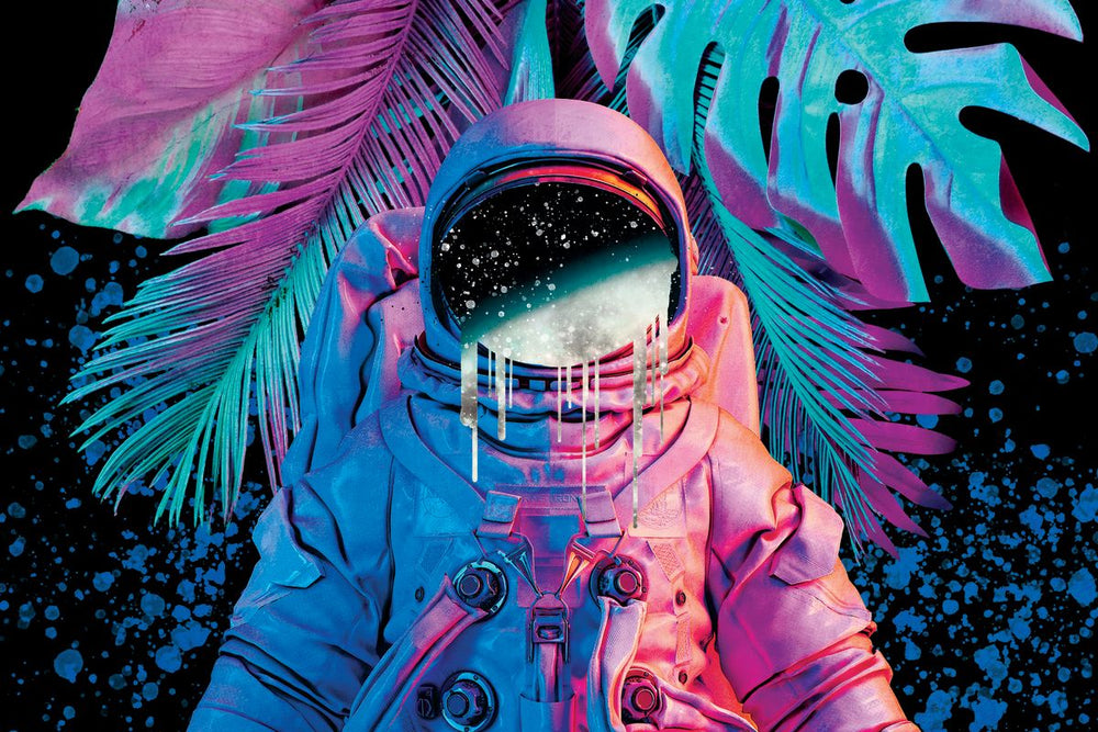 Cosmic Palm Astronaut