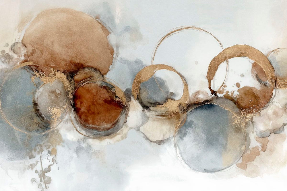 Gilded Rings I