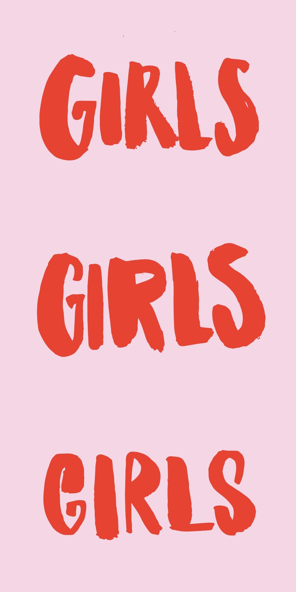 Girls Girls Girls Typography