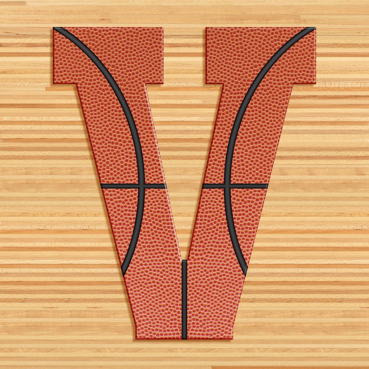 Basketball V Alphabet