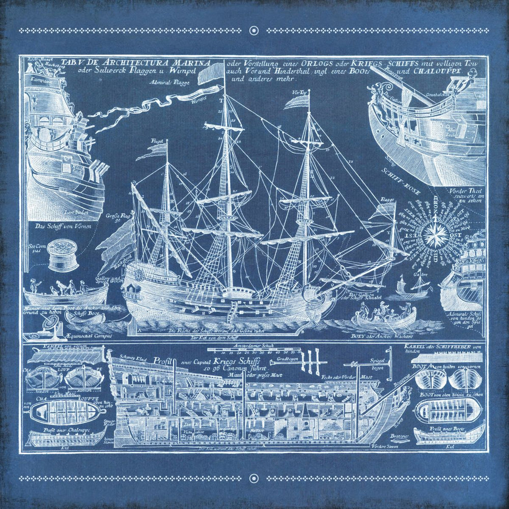 Construction Of Warship Blue