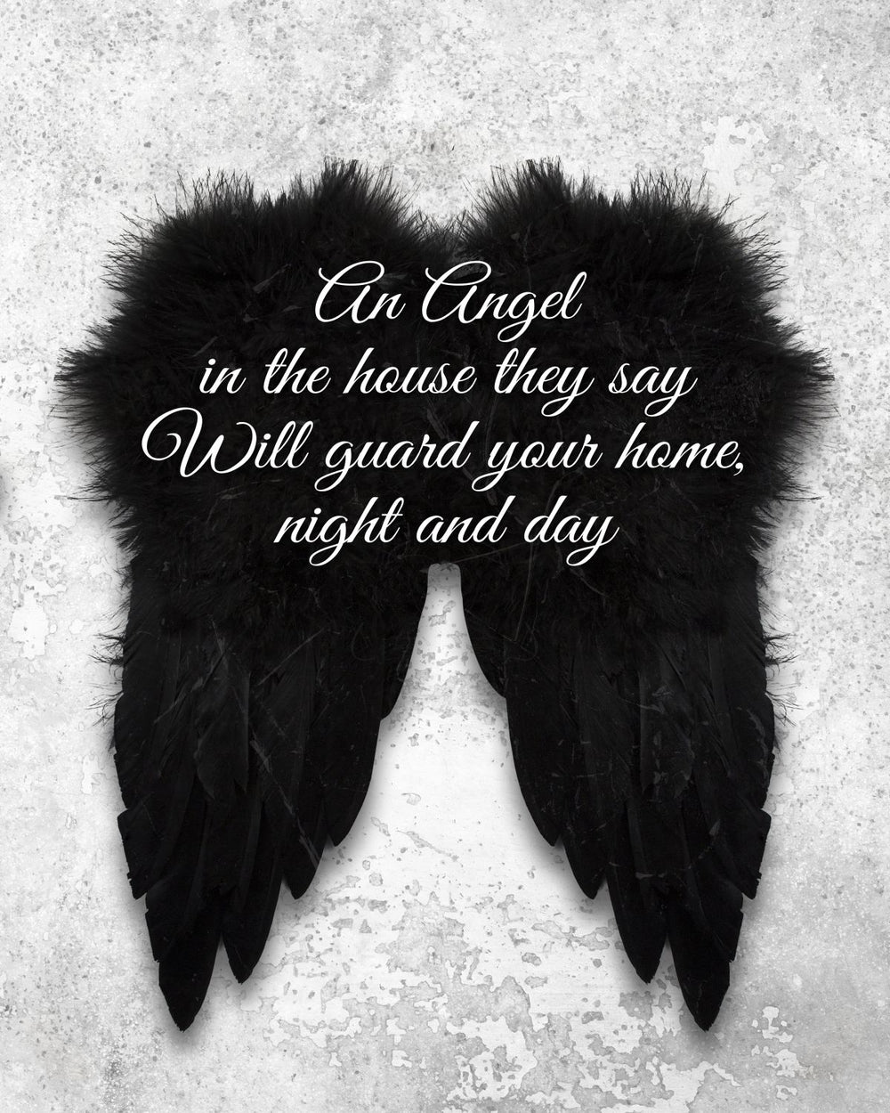Guard Your Home Angel Wings