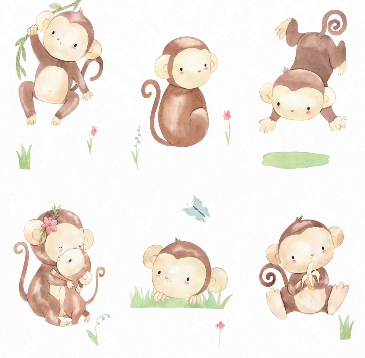Playful Baby Monkey