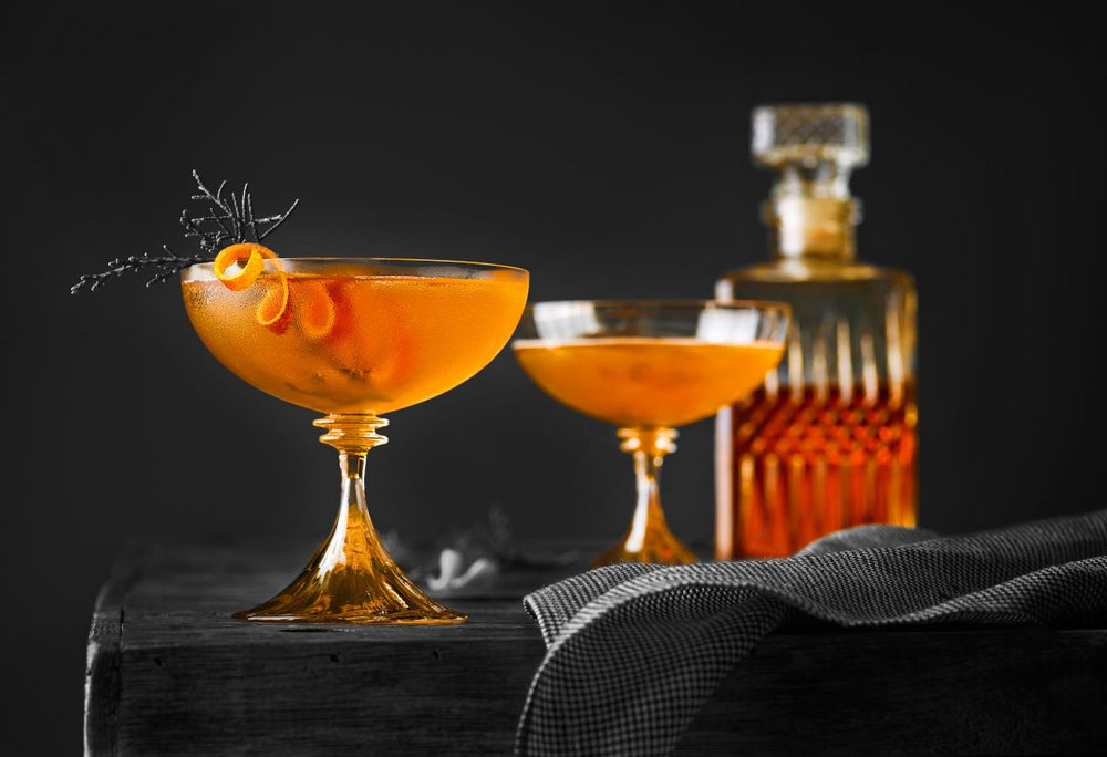 Juniper Manhattan Cocktails