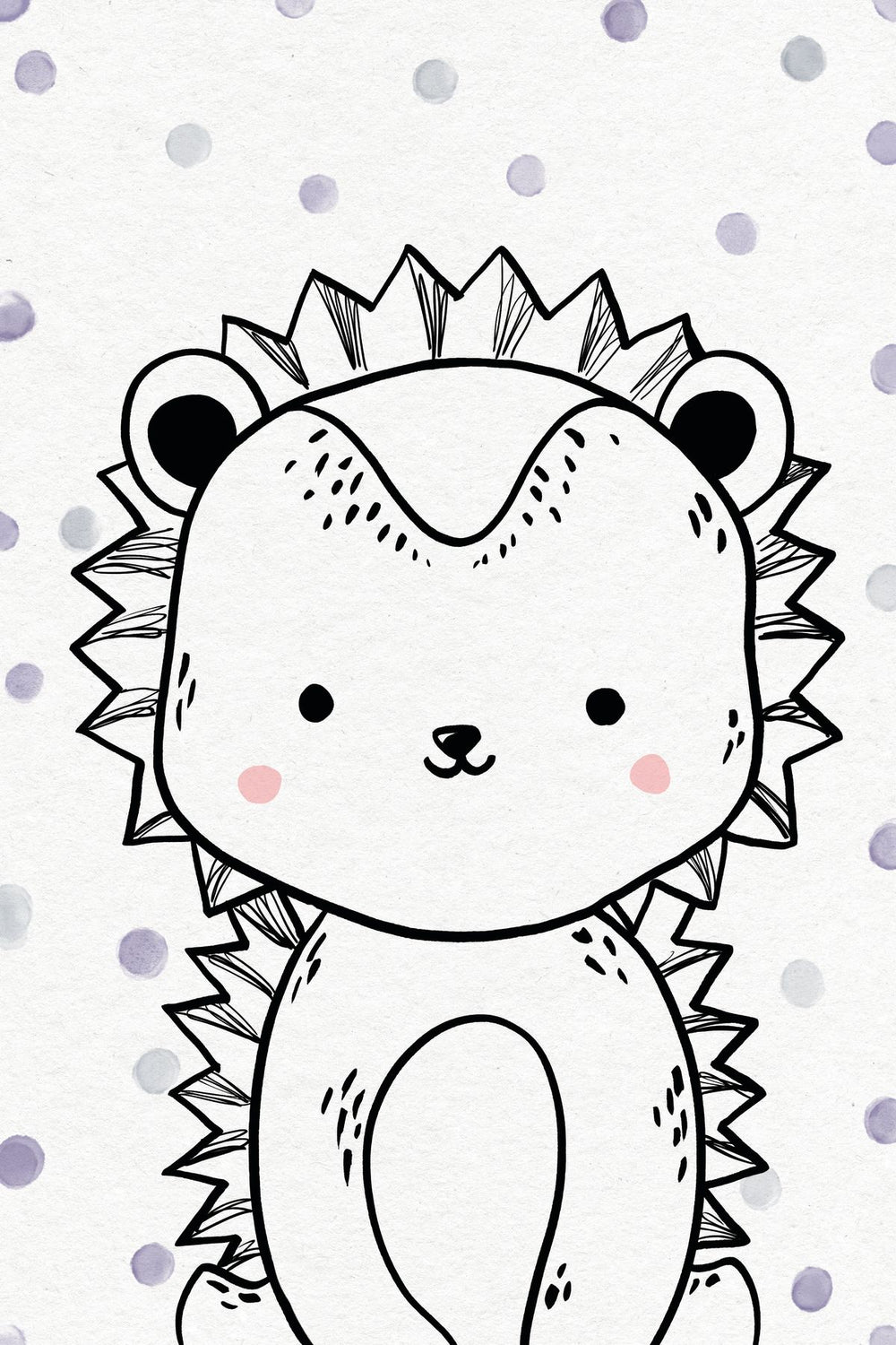 Nursery Baby Hedgehog