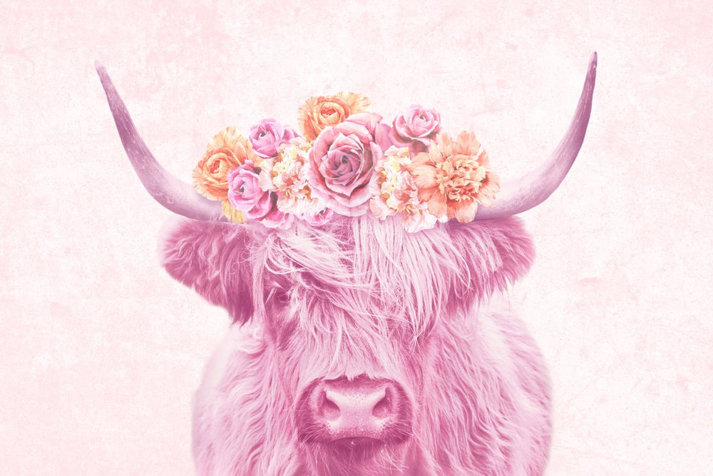 Cow Flower Crown