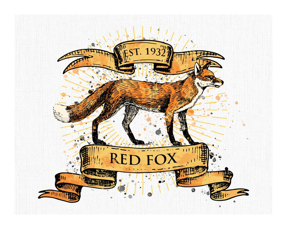 Vintage Red Fox