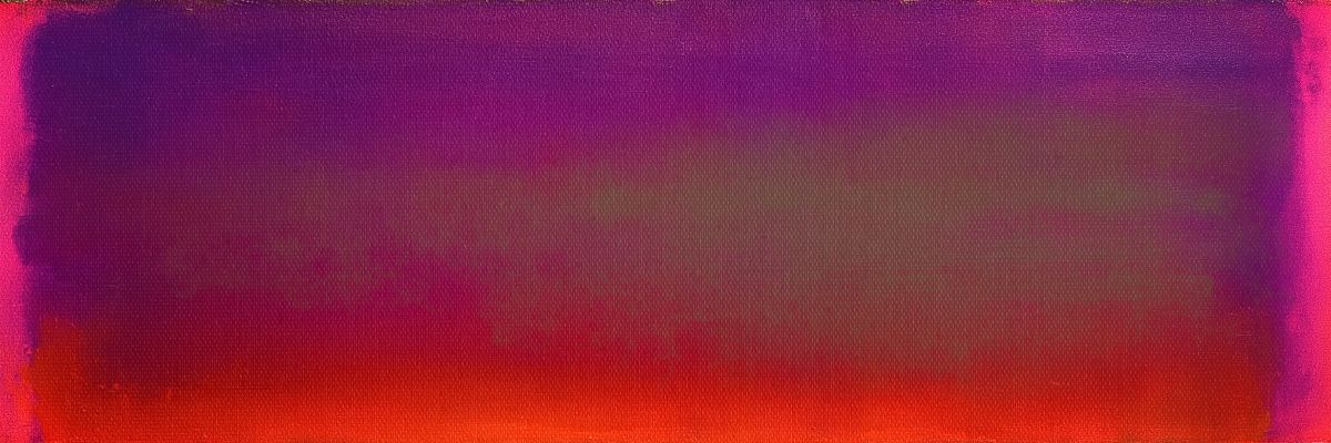 Purple and Red Ombre Abstract