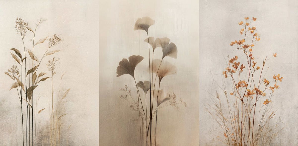 Gathering Of Dried Blooms