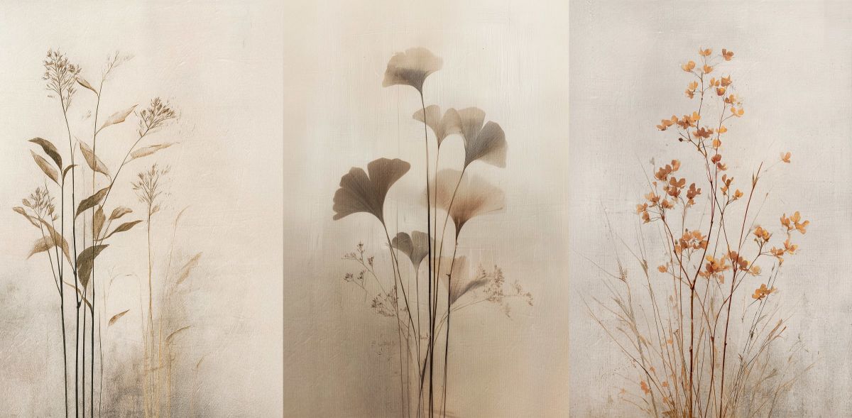 Gathering Of Dried Blooms