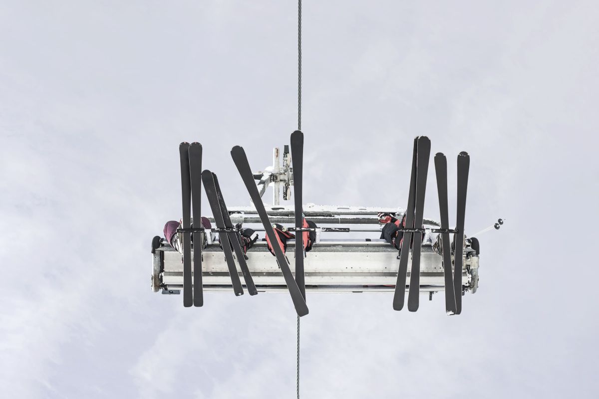 Ski Lift Underneath