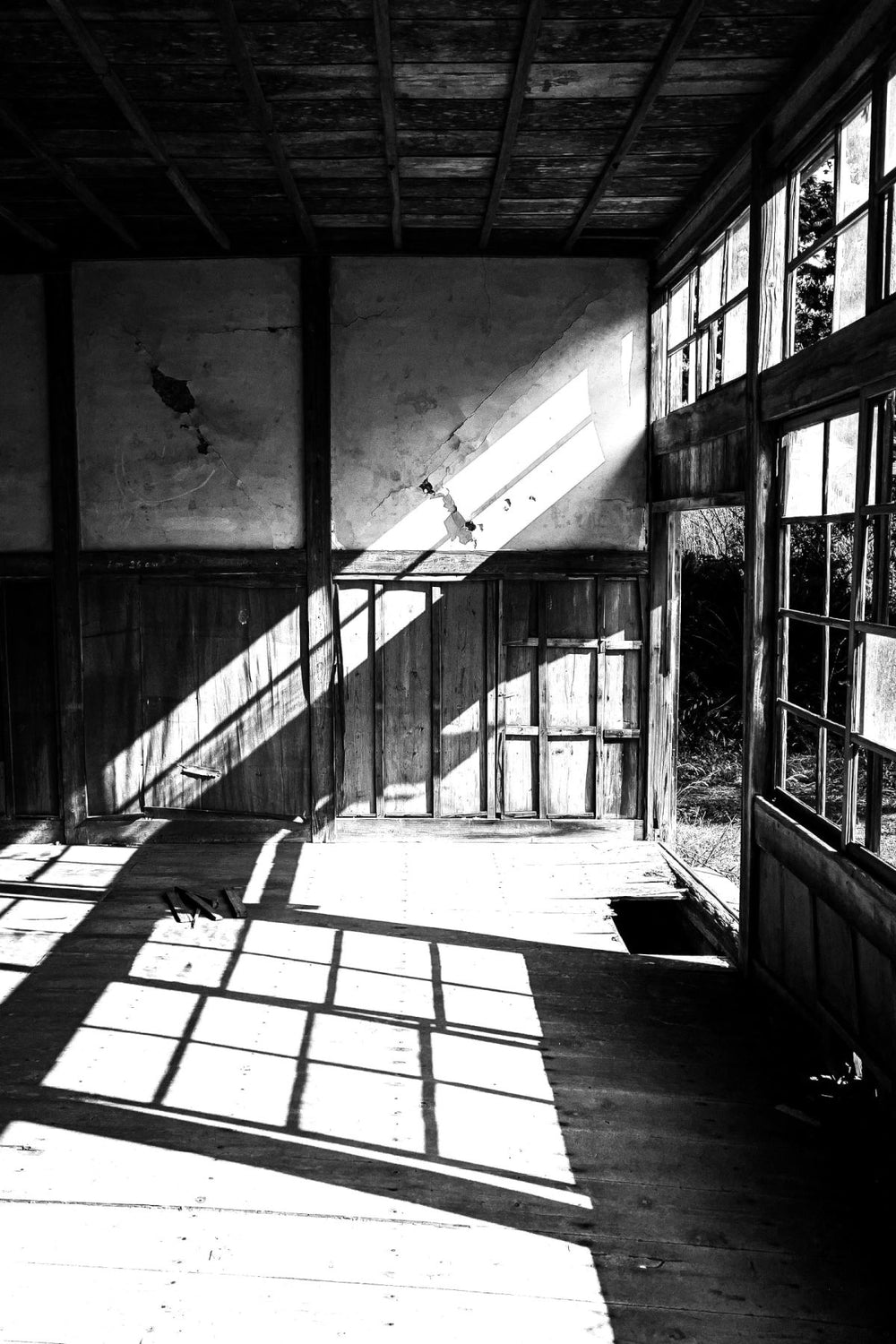 Sunlit Abandoned Interior