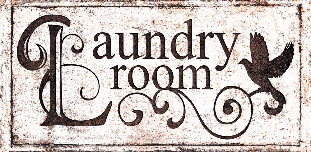 Vintage Laundry Room Sign