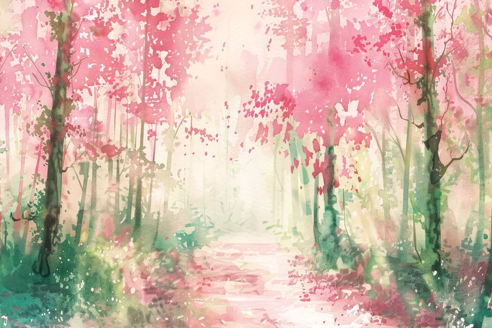 Romantic Forest Path