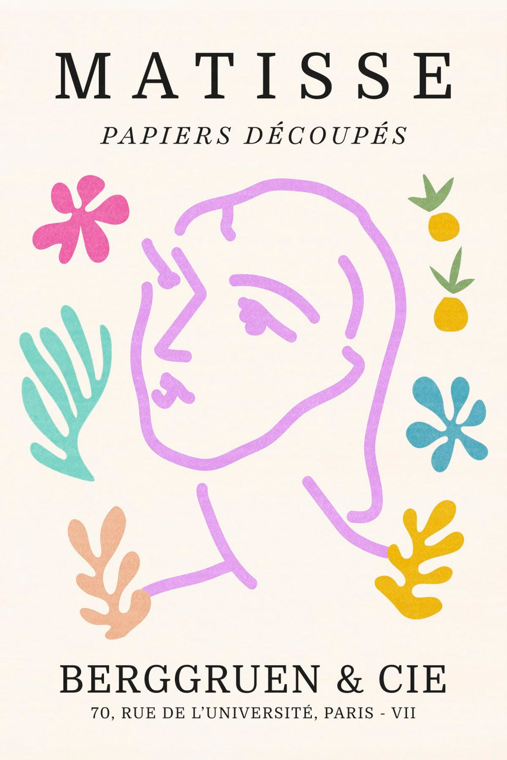 Papiers Decoupes Poster V
