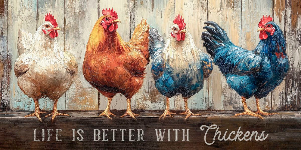 Life Is Better With Chickens