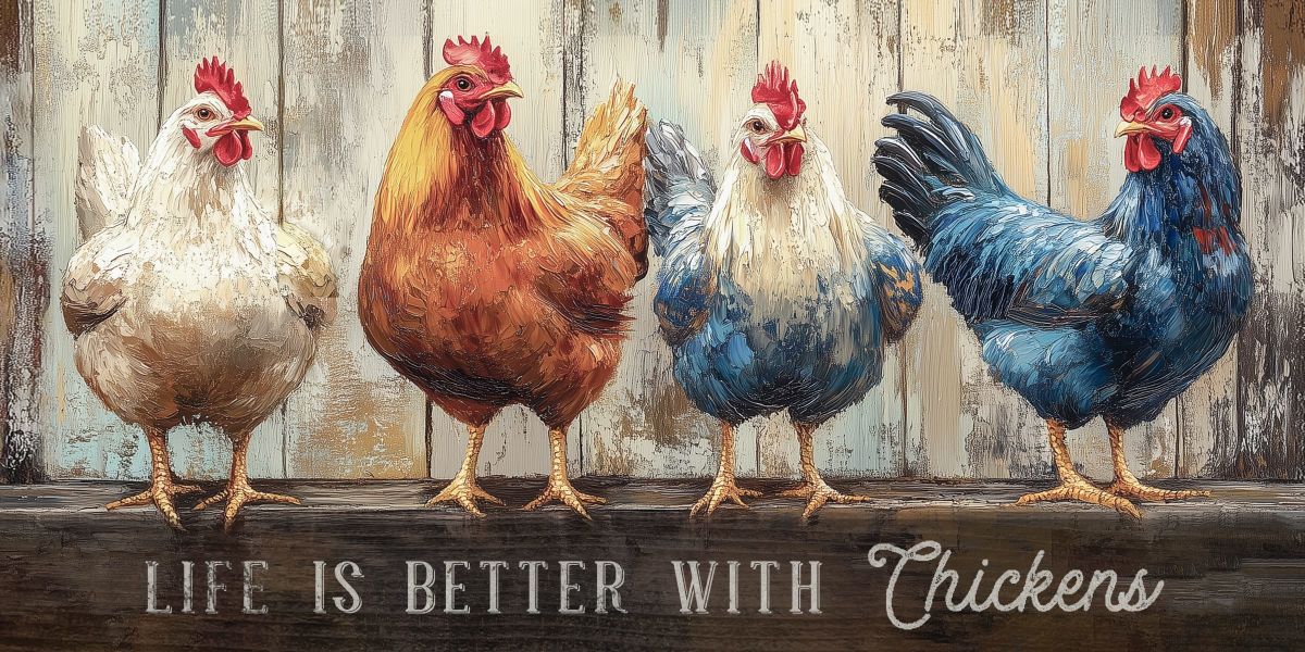 Life Is Better With Chickens