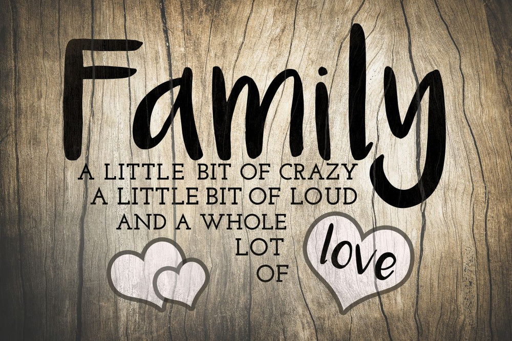 Family Love Typography