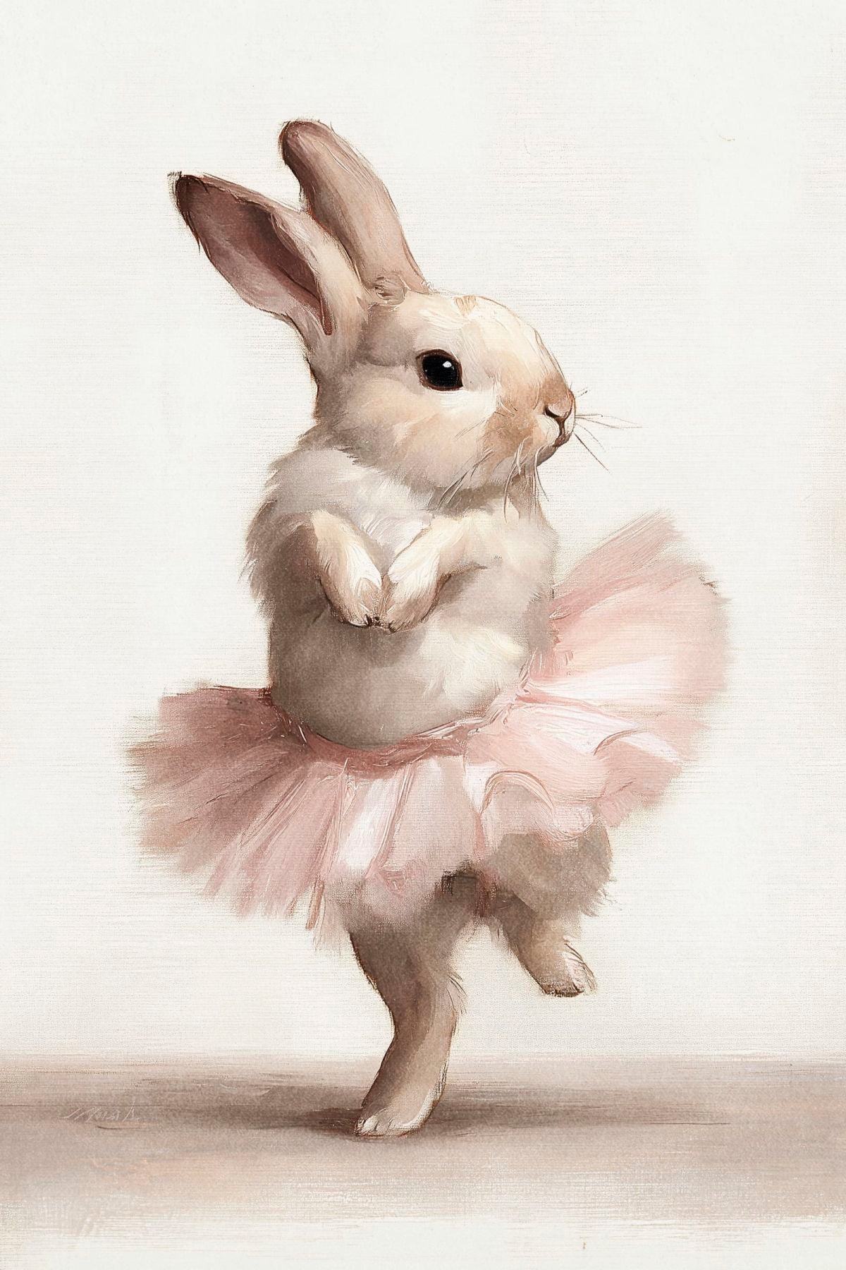 Little Ballerina Bunny in Pink