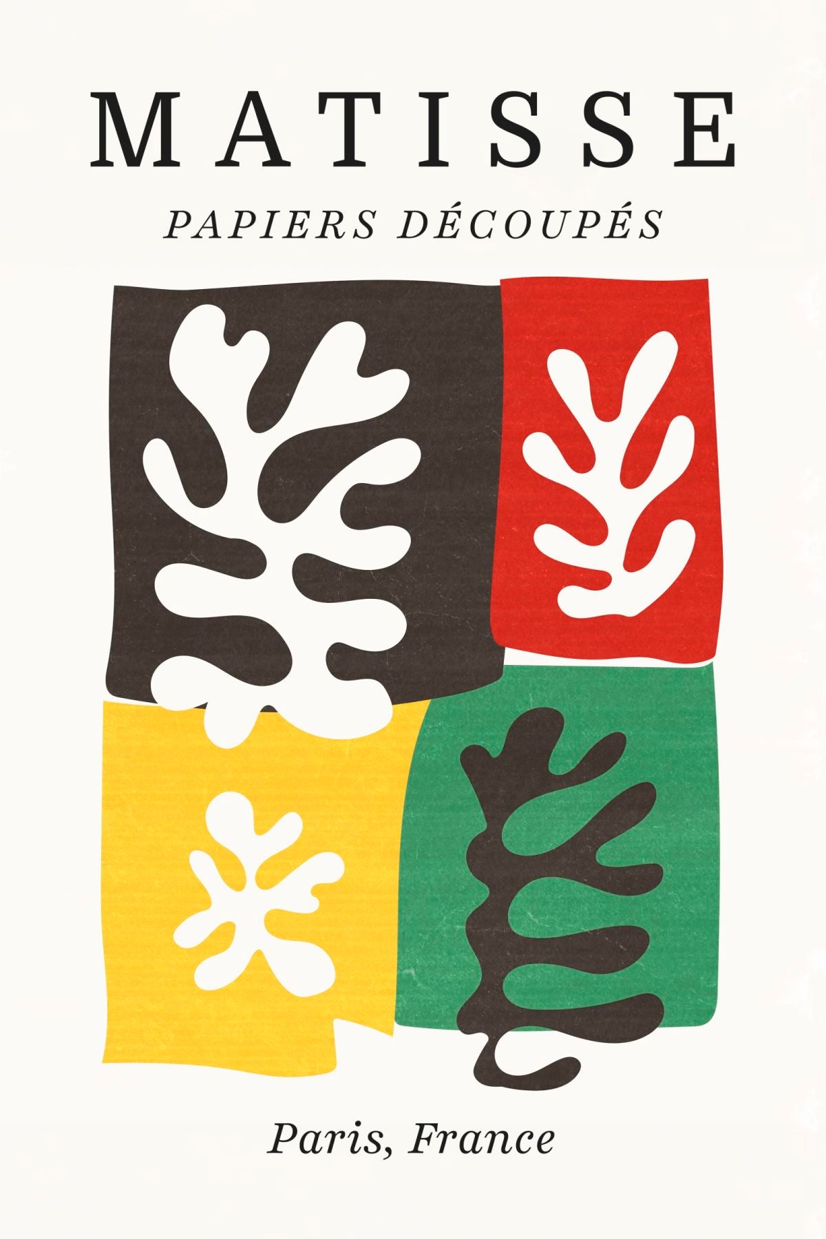 Papiers Decoupes Poster IV