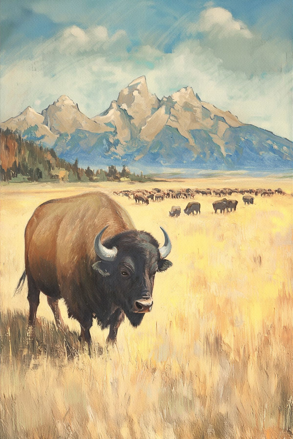 Wandering Bison