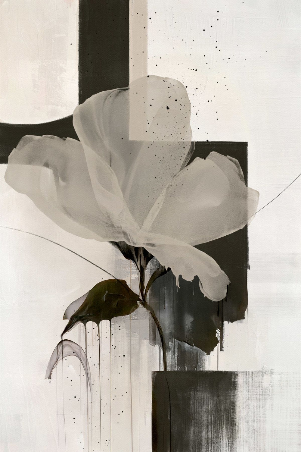 Monochrome Bloom