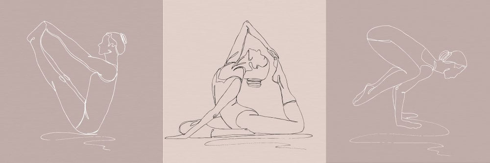 Yoga Poses Illustration